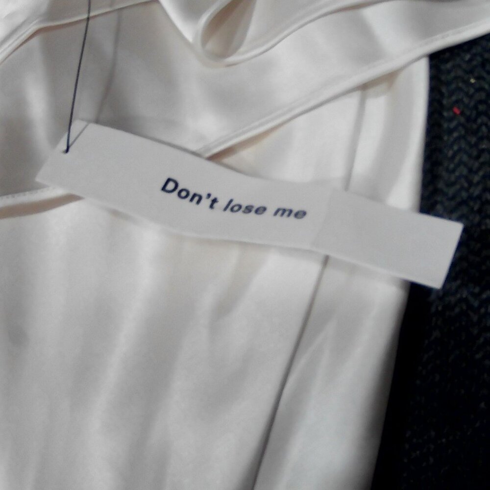 Reformation Fior Di LAtte Roy Satin Dress - Picture 6 of 9